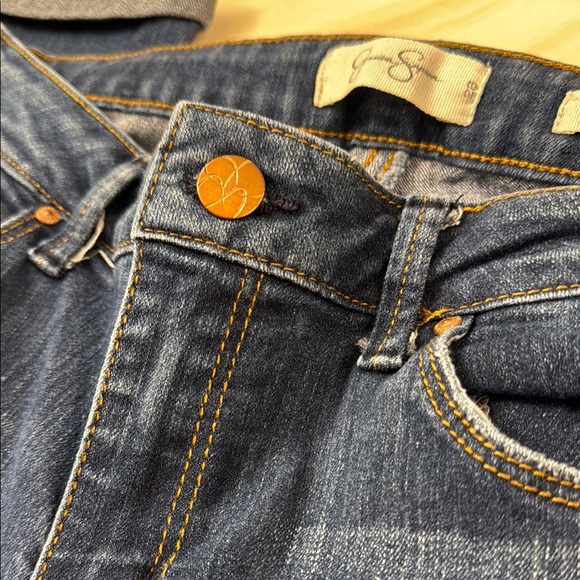 Jessica Simpson Forever Rolled Skinny Jeans - Picture 6 of 8